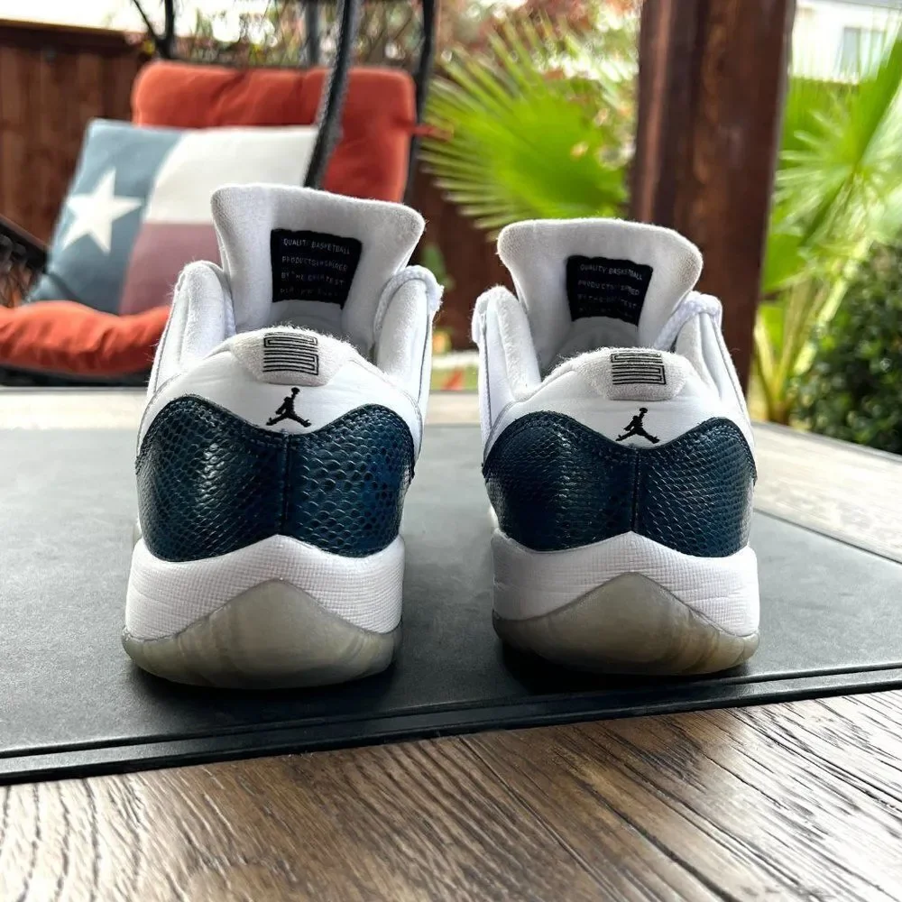 Air Jordan 11 Retro Low GS 'Navy Snakeskin' (2019)